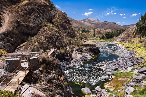 Preview: Hot springs, Colca Canyon, Peru, South America