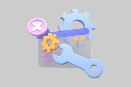 Preview: Settings page cartoon elements