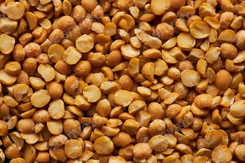 Preview: Grain Texture Background of Dry Yellow Peas