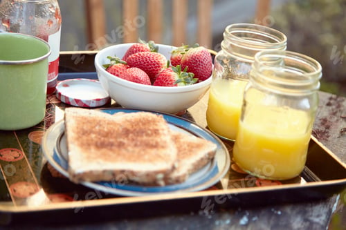 Preview: Breakfast on tray