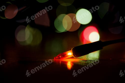 Preview: colorful christmas lights