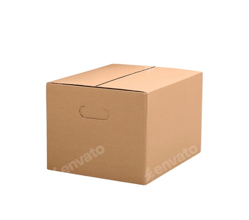 Preview: simple brown carton box