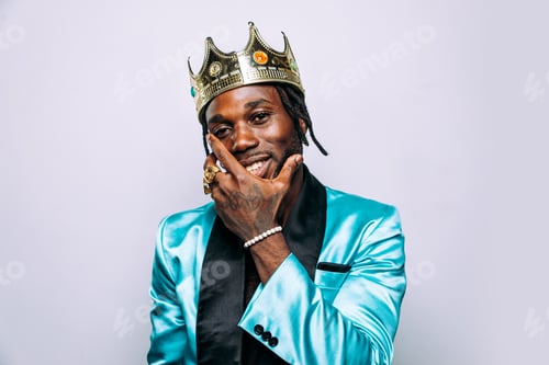Preview: portrait of an hip hop music performer
