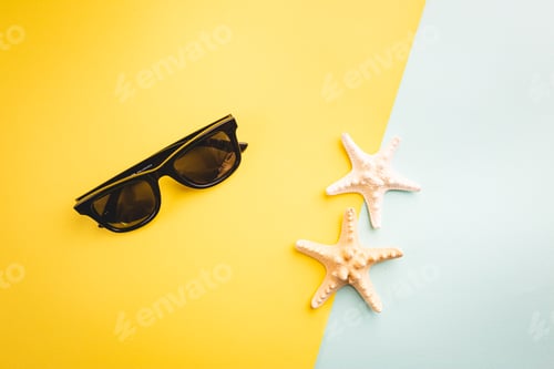 Preview: Summer sea flat lay