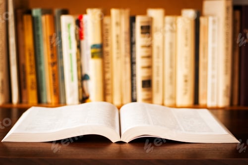 Preview: open book on the table