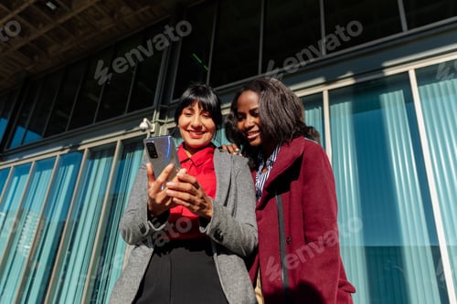 Preview: African girl and Latin woman
