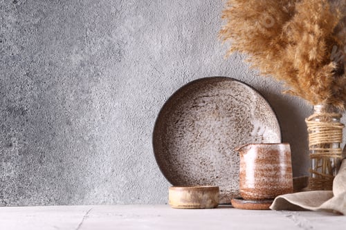 Preview: organic ceramic dishes, plates, cups