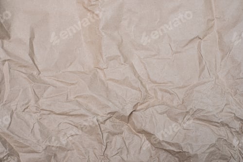 Preview: Close up crumpled creased paper old texture background
