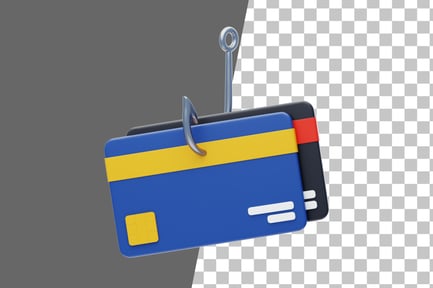 Preview: Credit Card Theft 3D Icon