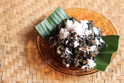 Preview: Gathot or Gatot, Indonesian Traditional Food Made from Sun Dried Fermented Cassava.