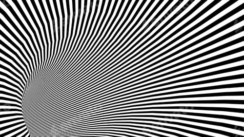 Preview: Psychedelic Twisted circle Radial border Spiral pattern circle black and white optical illusion