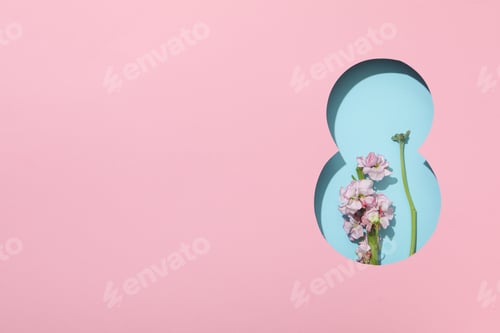 Preview: Concept of 8 march, Women day, space for text