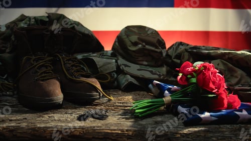 Preview: Veterans Day background. War Veterans