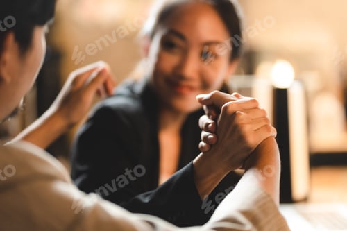 Preview: business hand meeting concept, businessman having handshake with corporate team about success