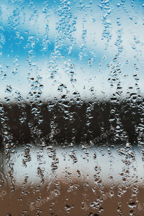 Preview: Rain drops on the window