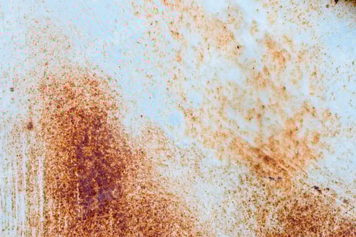 Preview: background of peeling paint and rusty old metal