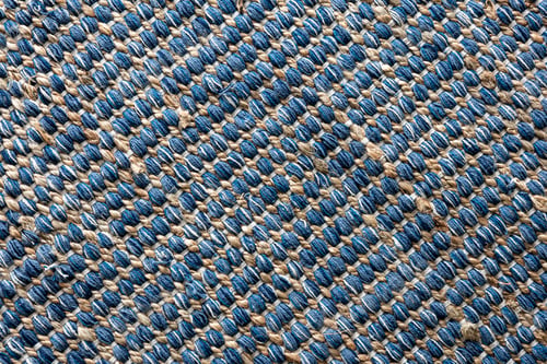 Preview: Seamless carpet texture, floor pattern of blue color.