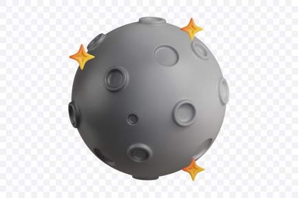 Preview: Cratered Gray Moon