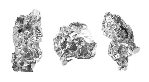 Preview: close up of an aluminum foil
