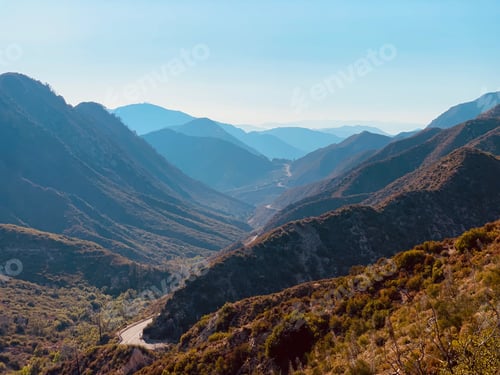 Preview: San Gabriel Mountains overlooking Angeles Crest Highway