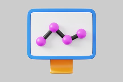 Vorschau: Datendiagramm auf dem Bildschirm