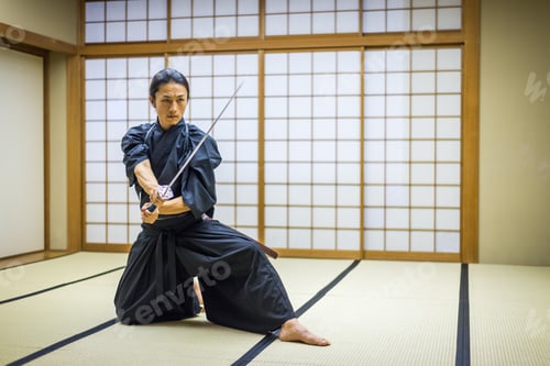 Preview: Samurai training in a traditional dojo in Tokyo