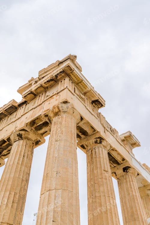 Preview: Acropolis (Propilea) with columns Athens