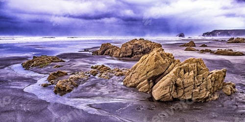 Preview: Beach of Los Quebrantos, San Juan de la Arena, Spain