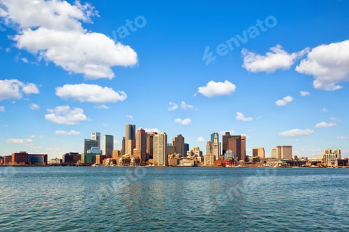 Preview: Boston downtown skyline
