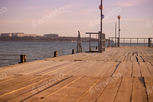 Preview: Wooden Pier On The Sea