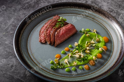 Preview: Beef steak food styling