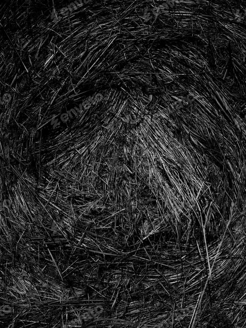 Preview: Grayscale shot of a haystack texture