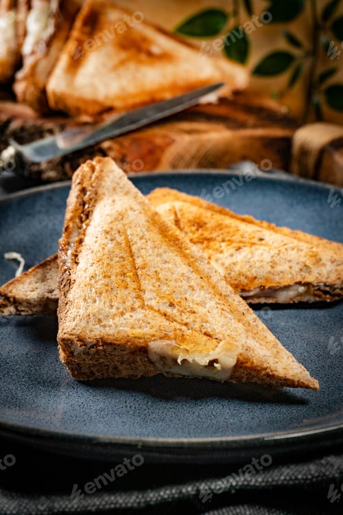 Preview: Grilled cheese sandwich.