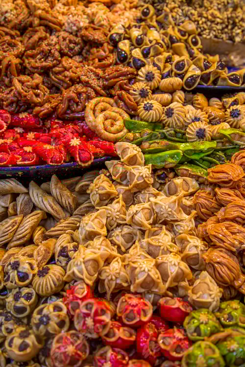 Preview: Sweets on the moroccan market