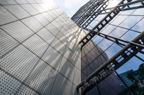 Preview: Bottom view of the office tower