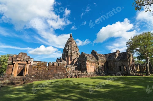 Preview: Phanom Rung historical park at Buriram Province,Thailand, Public architecture for travel