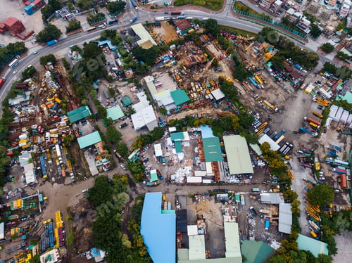 Preview: Top view of garbage