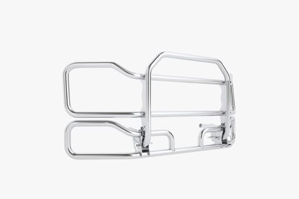 Preview: Semi Truck Polished Steel Grille Guard