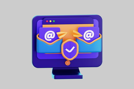 Preview: Stylized Email Communication Icon