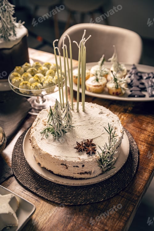 Preview: Christmas sweet table.