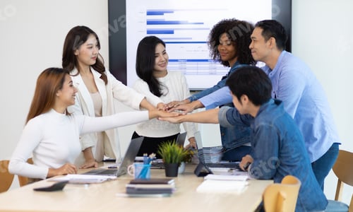 Preview: Cooperation of colleagues and teamwork of people in the organization.
