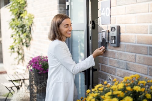 Preview: Woman gets access to enter home by card