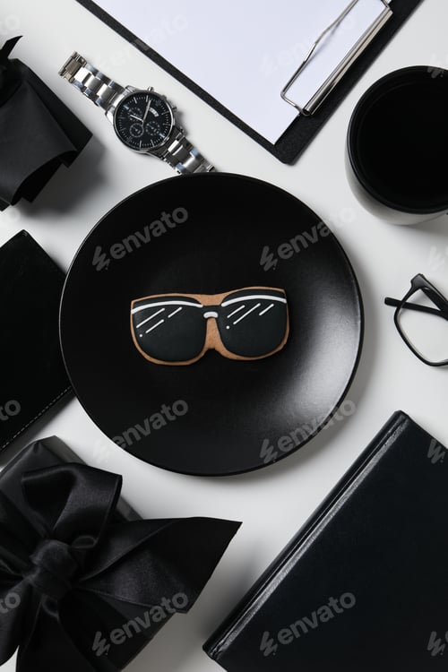 Preview: Happy Father's day, composition for Father's day, top view