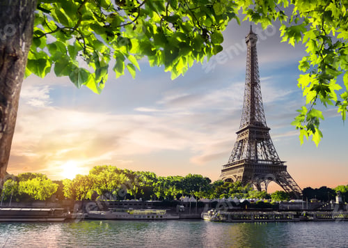 Preview: Sunset and Eiffel Tower