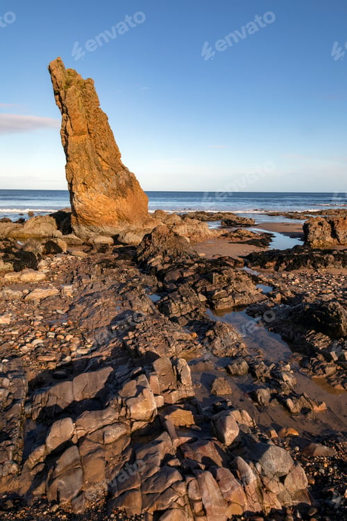 Preview: Cullen Beach in Moray - Scotland