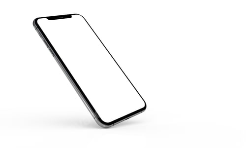 Preview: A smartphone digital isolated 3d background