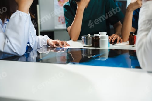 Preview: Medical team with stress and depression talking about empathy. depression and anxiety