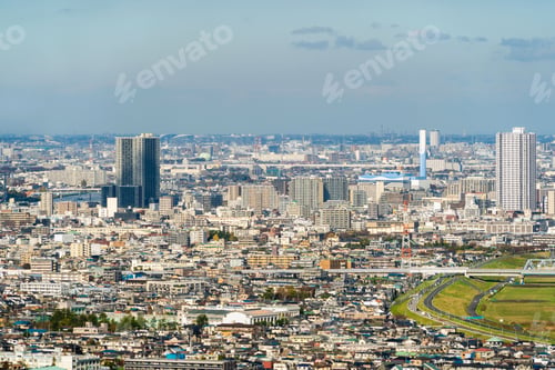Preview: Downtown, urban city in Japan