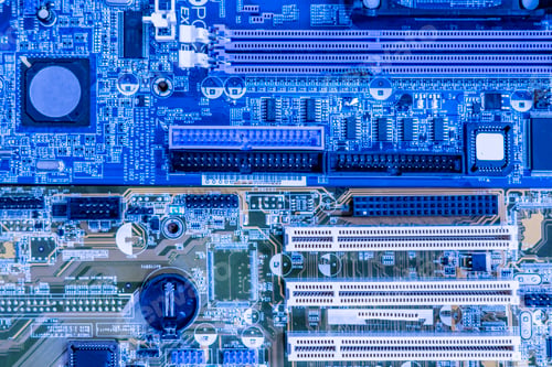 Preview: electronic circuit board of personal computer b
