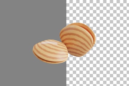 Preview: Clam 3D Icon